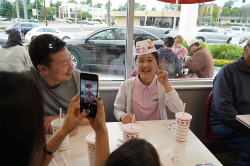 2023 미국 퍼스트 티 파사데나 결연 자매 지부 방문_1일차 02